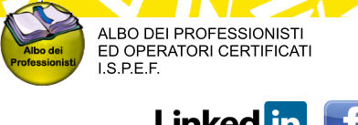 ALBO DEI PROFESSIONISTI  ED OPERATORI CERTIFICATI I.S.P.E.F.